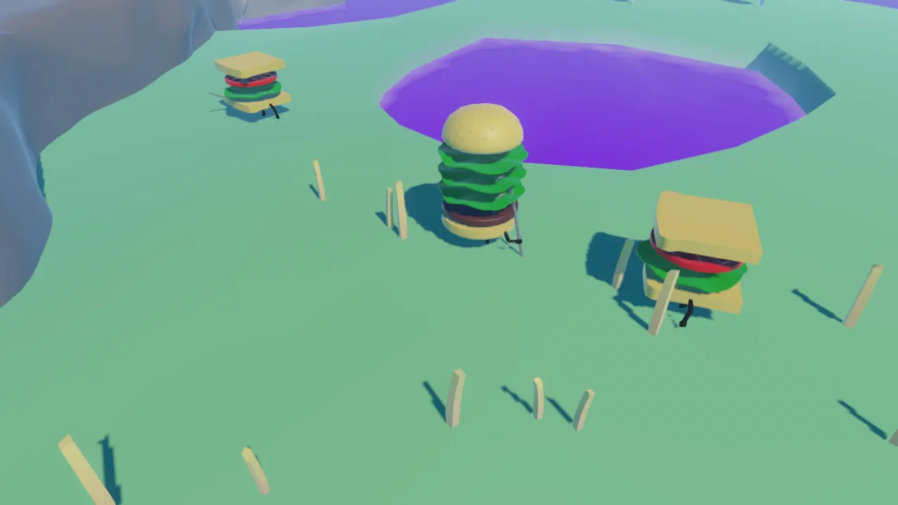 The side of the temple